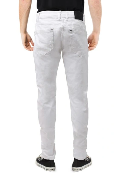Shop X-ray Skinny Fit Stretch Five Pocket Jeans In White