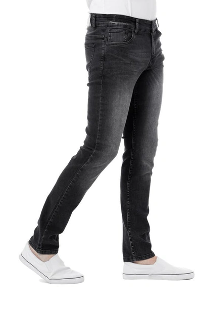 Shop X-ray Xray Skinny-fit Stretch Jeans In Black Wash