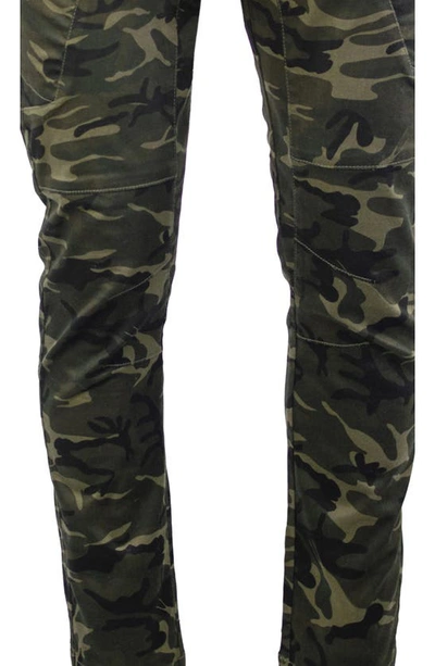 X-ray Utility Cotton Cargo Pants In Olive Camo
