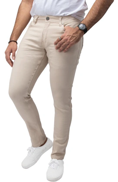X-ray Commuter Stretch Cotton Blend Pants In Khaki