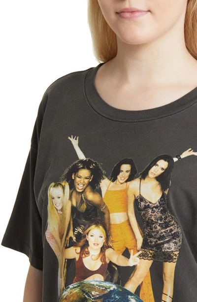 Shop Daydreamer Spice Girls Tour Graphic T-shirt In Pigment Black