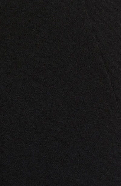 Shop Cinq À Sept Sierra Sleeveless Faux Wrap Minidress In Black