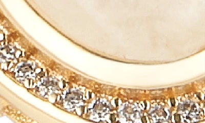 Adornia Fine Halo Moonstone Ring In White