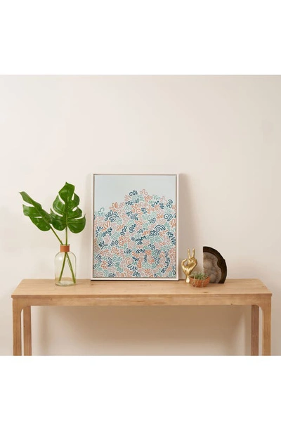 Shop Deny Designs Coral Reef I Framed Wall Art In Blue