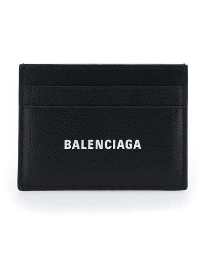 Shop Balenciaga Cardholder In Black
