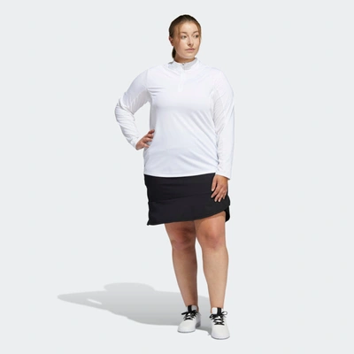 Shop Adidas Originals Women's Adidas Ultimate365 Golf Shirt (plus Size) In White