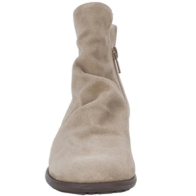 Walking Cradles Lilith Womens Suede Ankle Booties In Multi