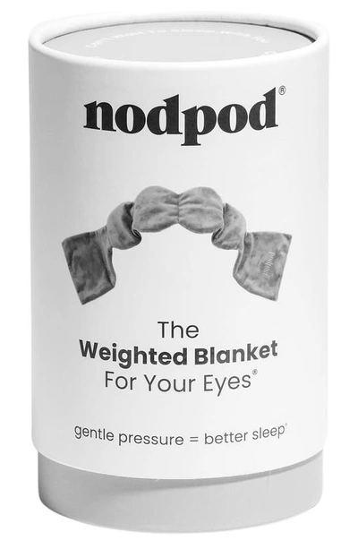 Shop Nodpod Sleep Mask In Fossil Gray