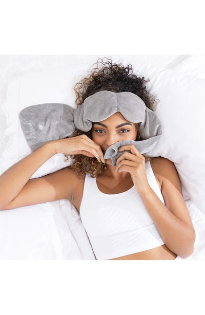 Shop Nodpod Sleep Mask In Fossil Gray