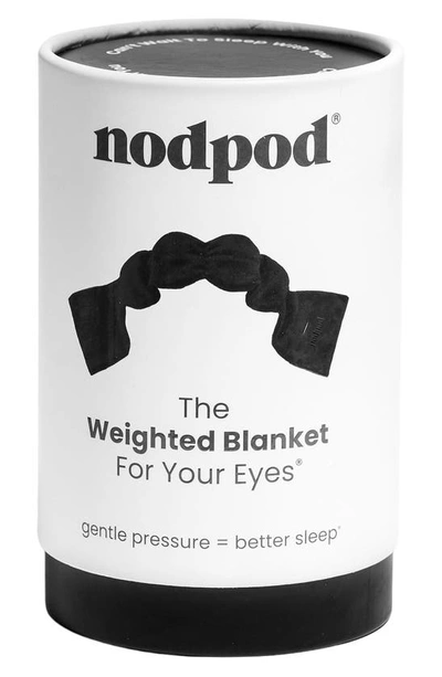 Shop Nodpod Sleep Mask In Black Onyx