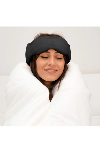 Shop Nodpod Sleep Mask In Black Onyx