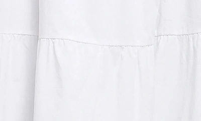 English Factory Women's Ruffle Detail Midi Dress In White