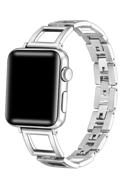 Shop The Posh Tech Journey Stainless Steel Apple Watch® Watchband In Silver