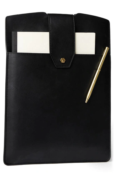 Lindsay Albanese Laptop Clutch In Black