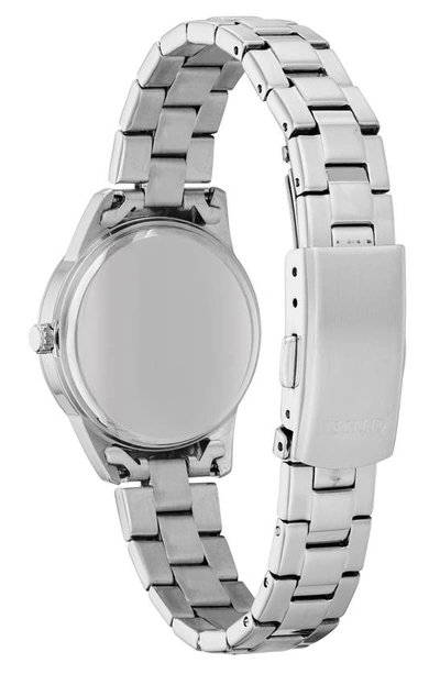 Citizen Two-tone Mother Of Pearl Dial Bracelet Watch, 30mm In Two Tone