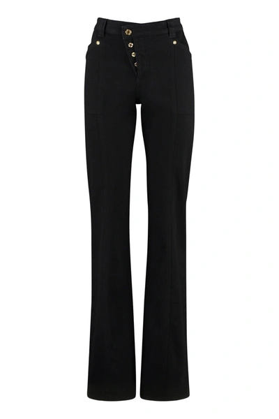 Shop Tom Ford High-rise Straight Leg Jeans In Black