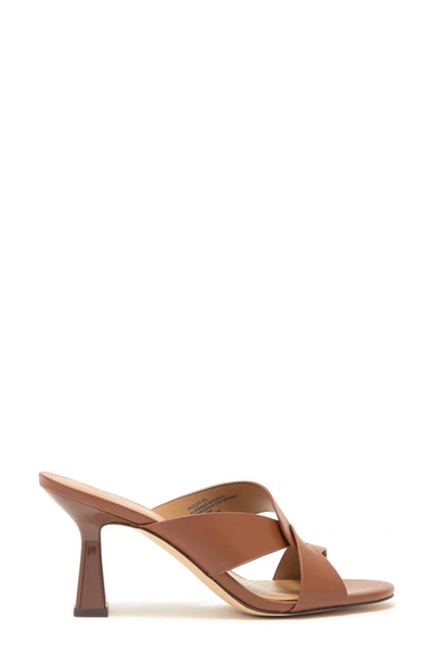Nordstrom Rack Twist Sandal In Brown Saddle