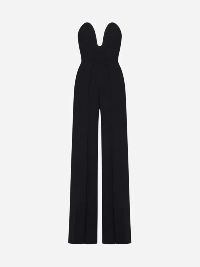 Shop Solace London Anelli Jumpsuit In Black