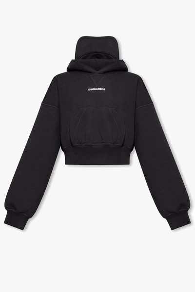 Shop Dsquared2 Hoodie With Logo In Nero