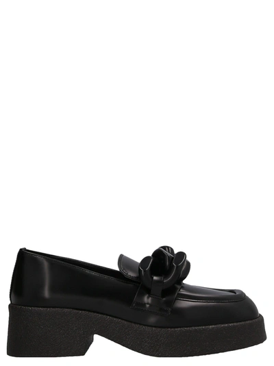Shop Stella Mccartney Skyla Loafers In Black