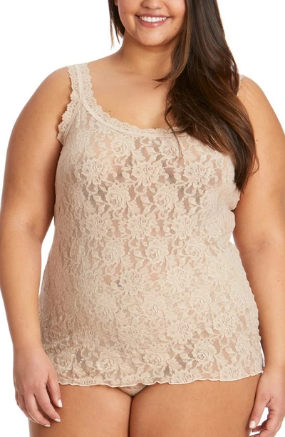 Shop Hanky Panky Signature Lace Camisole In Chai