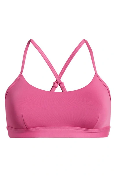 Shop Alo Yoga Alo Airlift Intrigue Bra In Paradise Pink