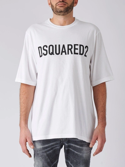 Shop Dsquared2 T-shirt T-shirt In Bianco