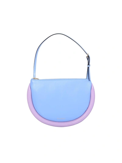 Shop Jw Anderson J.w. Anderson Bumper Moon Lilac/ Light Blue Bag