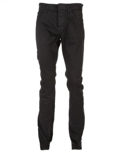 Balenciaga Black Five Pockets Trousers In Noir
