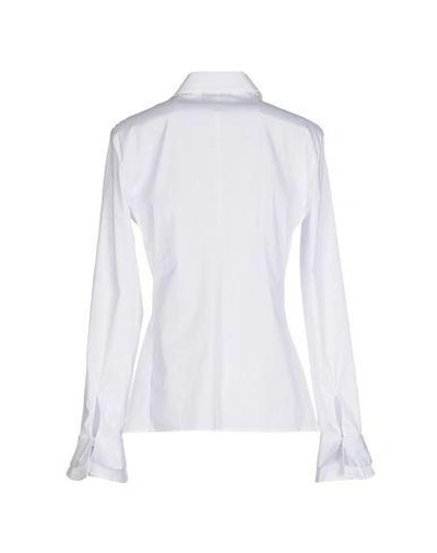 Shop Emporio Armani Shirts In White