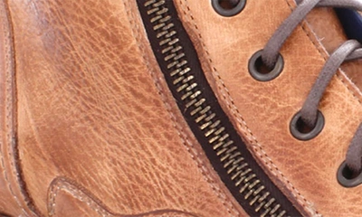 Bed Stu Old Bowen Trek Plain Toe Boot In Tan Rustic