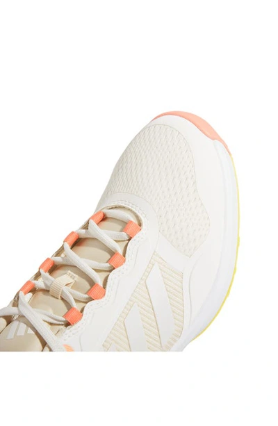 Shop Adidas Golf Zoysia Golf Shoe In Chalk/zero/sand