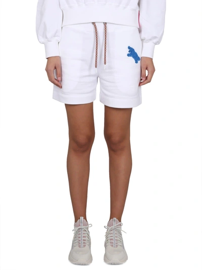 Shop Canada Goose Muskoka Shorts In Bianco