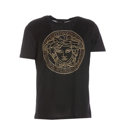 Shop Versace Logo Medusa T-shirt In Default Title