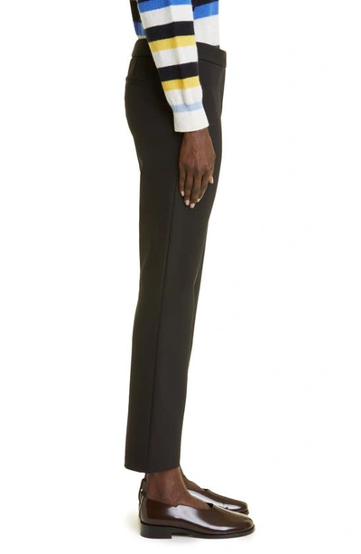 Lafayette 148 Waldorf Straight Leg Ankle Pants In Black
