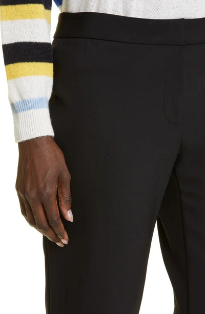 Lafayette 148 Waldorf Straight Leg Ankle Pants In Black