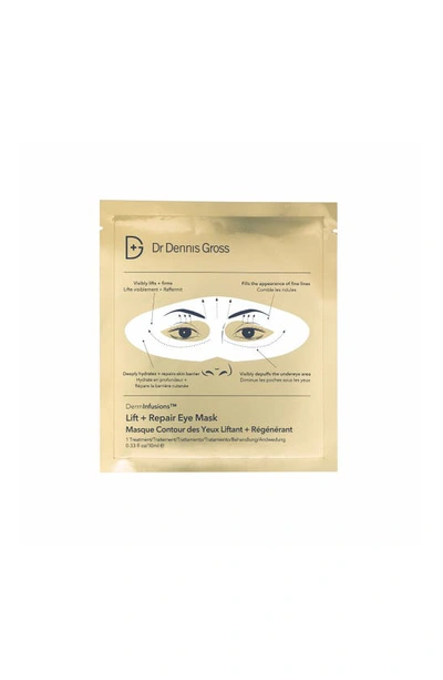 Shop Dr Dennis Gross Skincare Derminfusions Lift + Repair Eye Mask