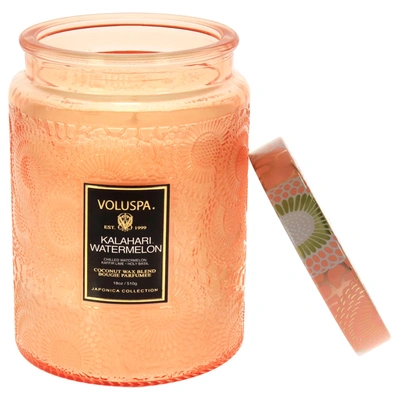 Shop Voluspa Kalahari Watermelon - Large By  For Unisex - 18 oz Candle In Multi