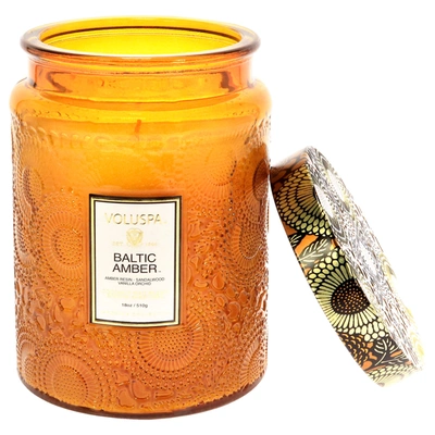 Shop Voluspa Baltic Amber - Large By  For Unisex - 18 oz Candle In Multi