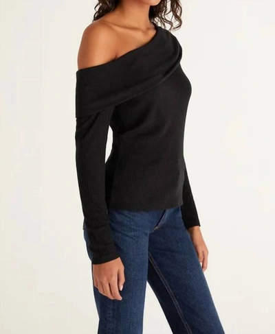 Shop Z Supply Elena Off The Shoulder Top In Black