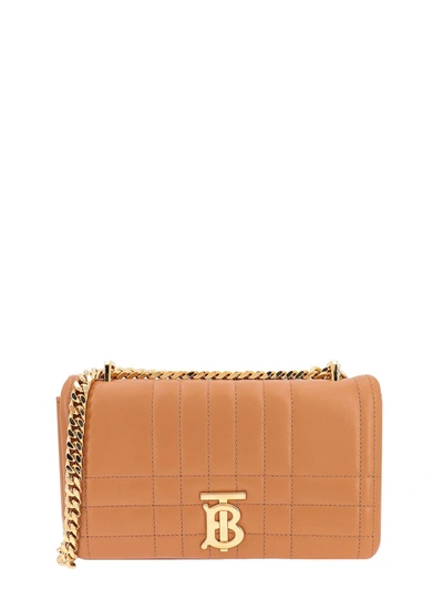 Burberry Lola Small Quilted Leather Shoulder Bag - Maple Brown