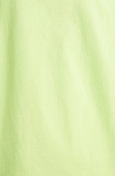 Shop Acne Studios Logo Graphic Cotton Tee In Fluo Green