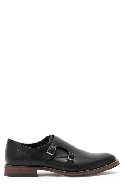 Abound Nico Double Monk Strap Loafer In Black