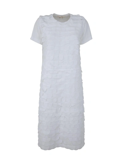 Shop Comme Des Garçons Ladies T-shirt In White X White