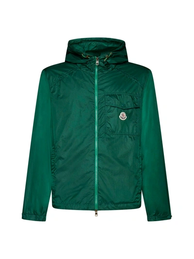 Shop Moncler Jacket In Verde