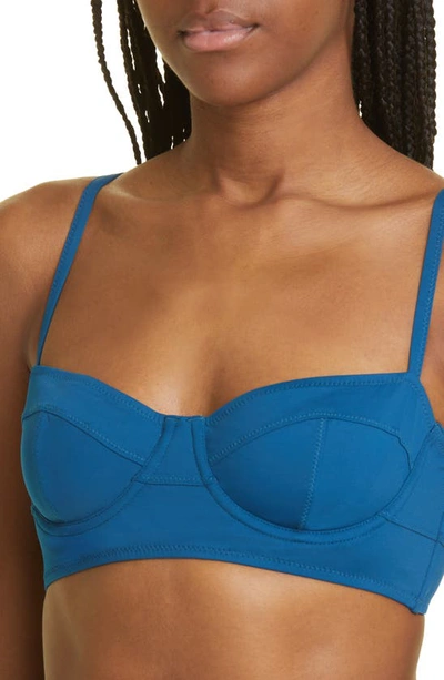 Shop Ulla Johnson Zahara Underwire Bikini Top In Tropic