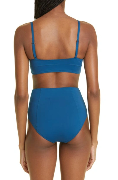 Shop Ulla Johnson Zahara Underwire Bikini Top In Tropic