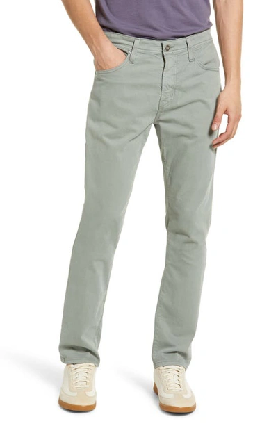 Shop Ag Everett Sueded Stretch Sateen Straight Fit Pants In Rocky River