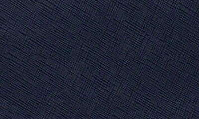 Maverick & Co. Manhattan Deluxe Leather Briefcase In Navy