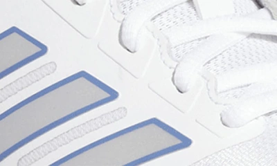 Shop Adidas Golf Tech Response 3.0 Golf Shoe In White/ Silver/ Blue